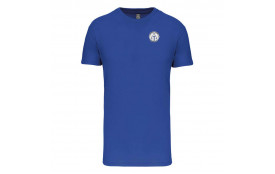 T-shirt BLEU Bio150 col rond SMOS